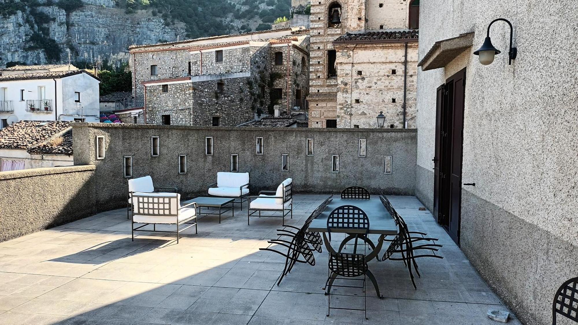 Antica Dimora Palazzo Rovitti Bed & Breakfast Cerchiara di Calabria ภายนอก รูปภาพ